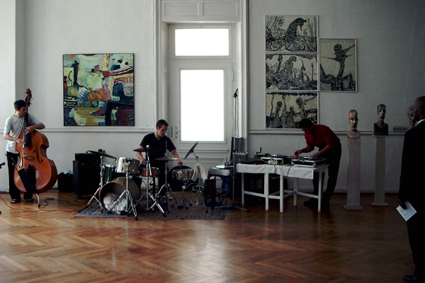 Anarcho3, Ausstellungseröffnung im Schloß Wiligrad 2005