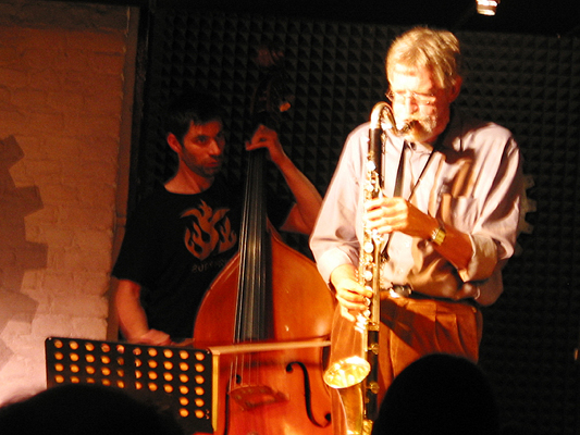 mit Michael Pilz, Session wärend des I. European Jazz Jamboree 2008